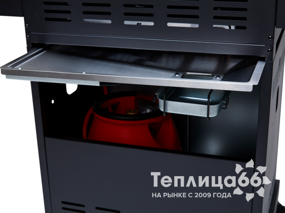 Газовый гриль PRIMELINER 3B, комплектация DELUX